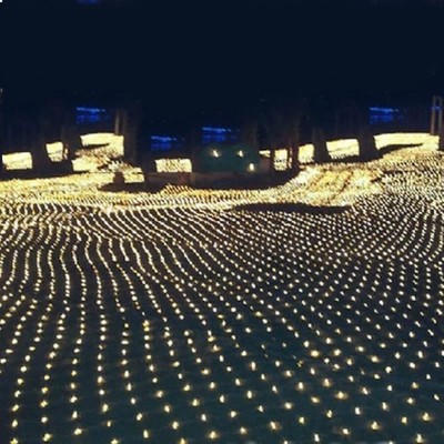 Waterproof outdoor garland Using Festival Net String light LED Mesh Fairy Decorative Lights