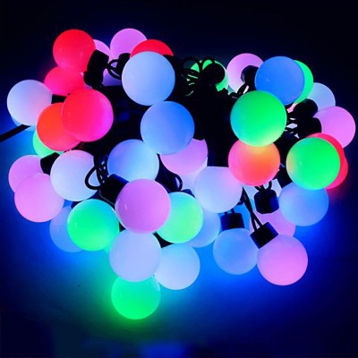 Waterproof round LED ball string light for festival decoration