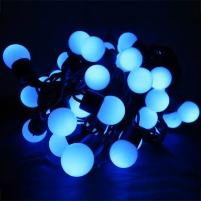 Christmas Decoration Colorful Led Ball Light Chain Led Christmas Outdoor 10m 100 Led ball String Lights Ready To Ship